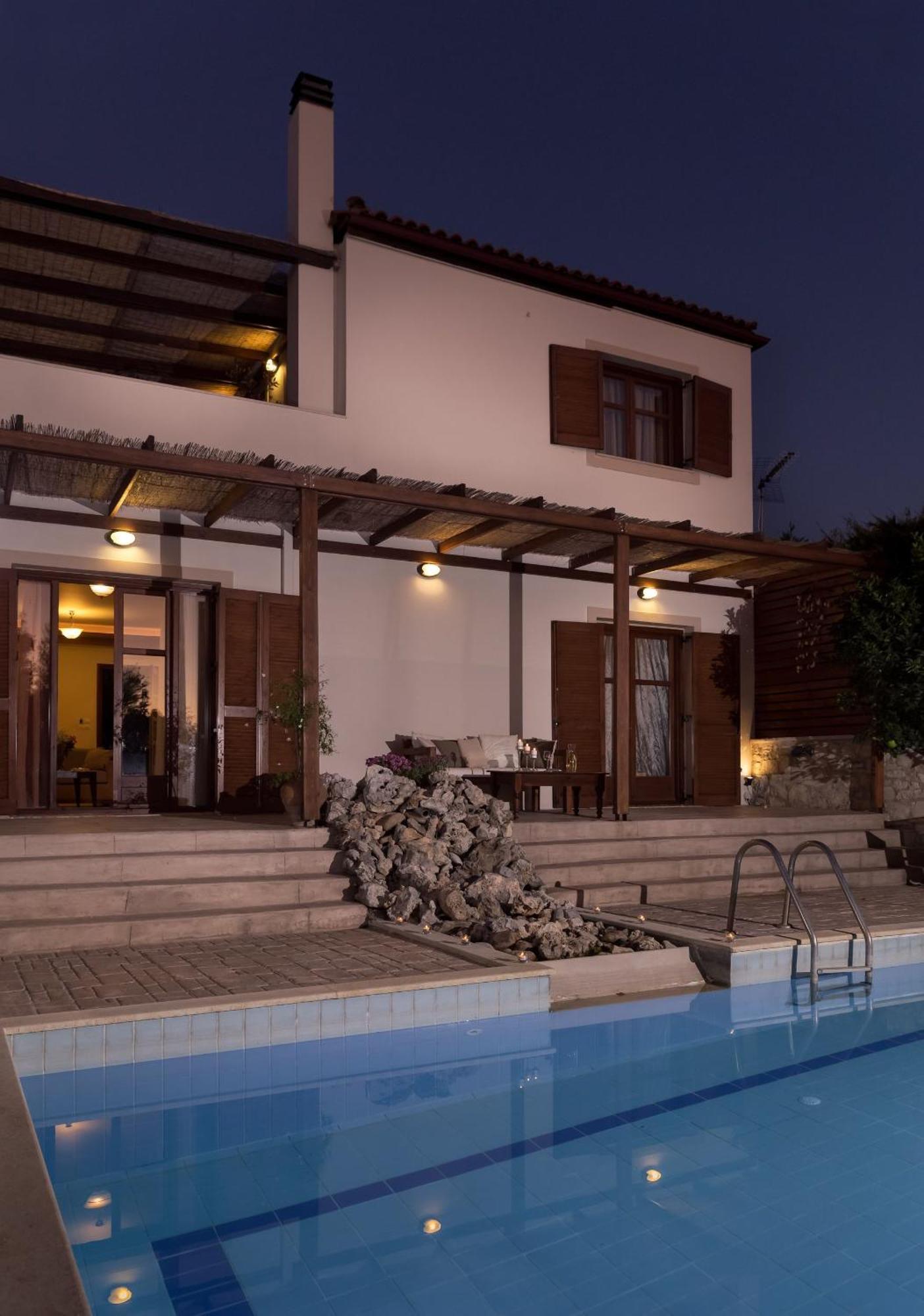 Exclusive Crete Villa Villa Citrus 3 Bedroom Private Pool Rethymnon Asterion Bagian luar foto